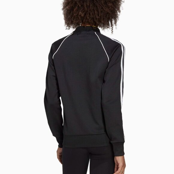 Adidas Women's Primeblue SST Track Jacket #GD2374 Black Size S - Picture 7 of 10